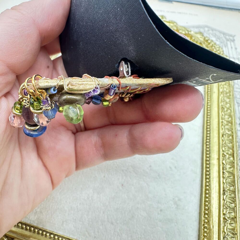 Unique Artist Designed Hand Crafted Adornments Brooch by Gail Minneapolis - Picture 8 of 8